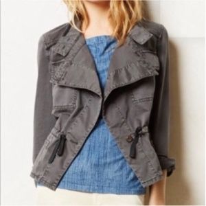 Anthropologie | Hei Hei | Grey Anorak Utility Jacket | Size L